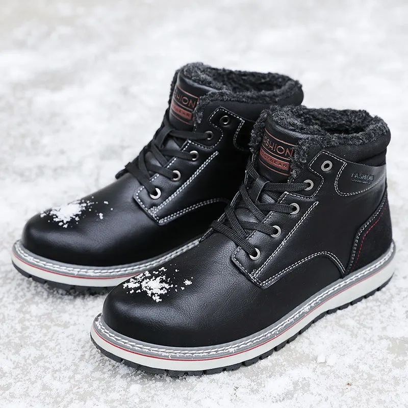 Men's Waterproof Non-slip Snow Boots