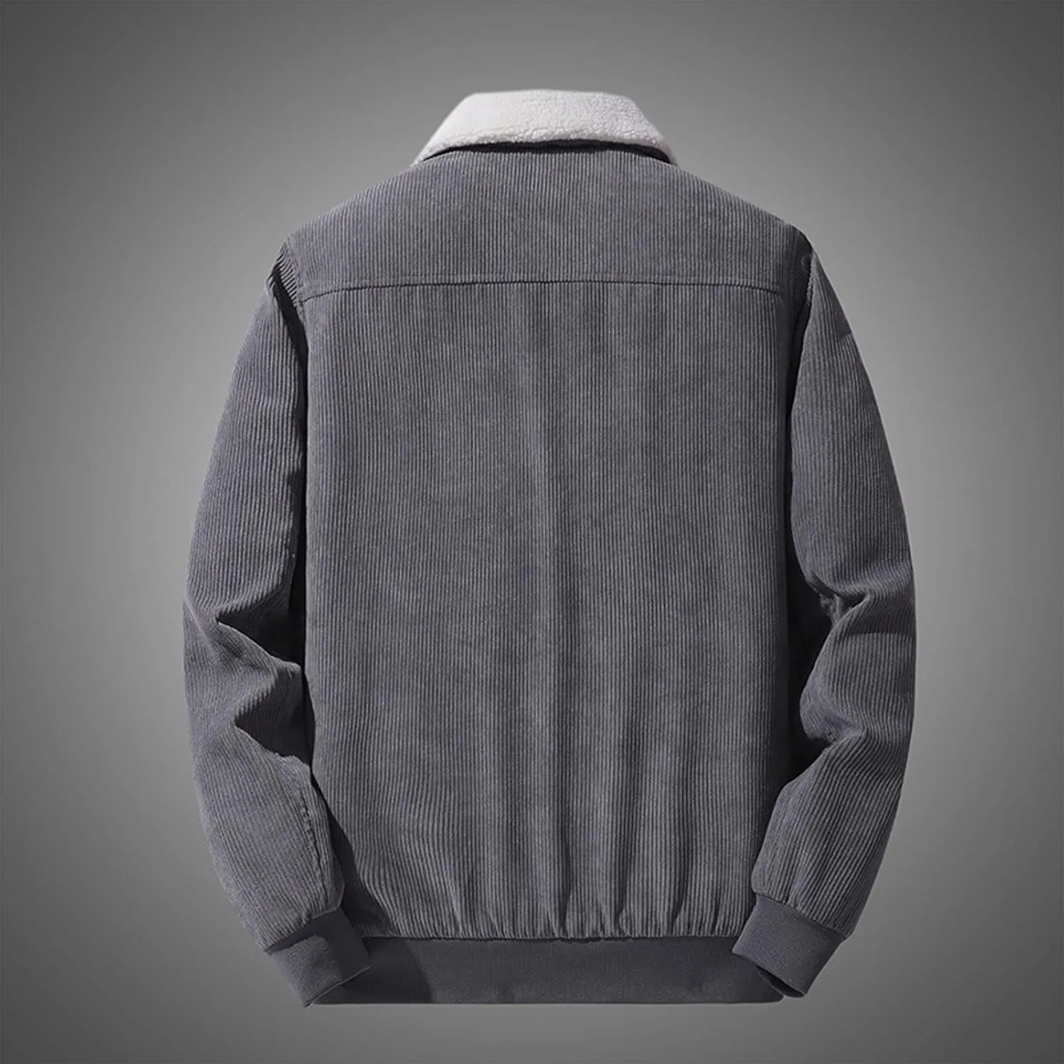 Men's Winter Casual Jacket Men's Winter Cashmere Coat Men's Cashmere Thickened Jacket Cotton Padded Jacket