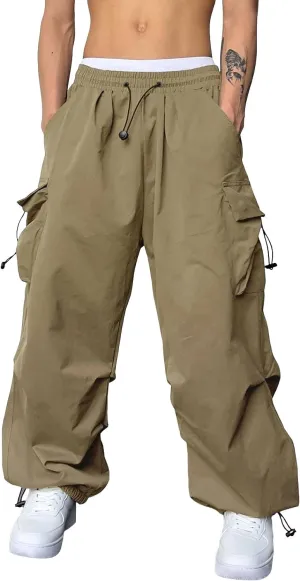 Men's Work Pants Loose Big Wide Leg Trousers Side Pockets 4 Pockets Casual Sports Trousers Sweatpants for Men