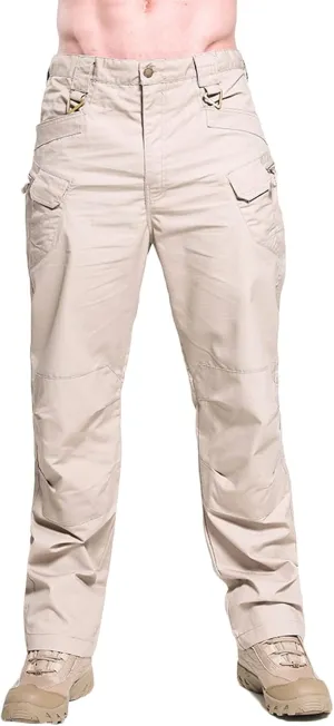 Muscularfit Cargo Pants Men Camouflage Buckle Zipper Straight Tooling Trousers Multi Pockets Causal Cotton Outdoor Sweatpant