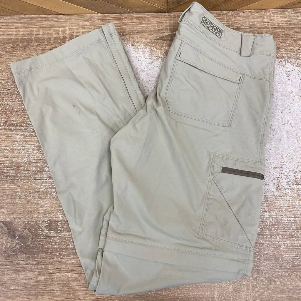Outdoor Research - Women's Equinox Convertible Hiking Pants - MSRP $110: Beige/Cream/Tan/Brown-women-SM