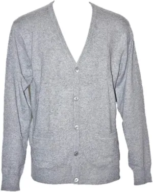 Shephe Men's Cardigan Button Closure Cashmere Sweater