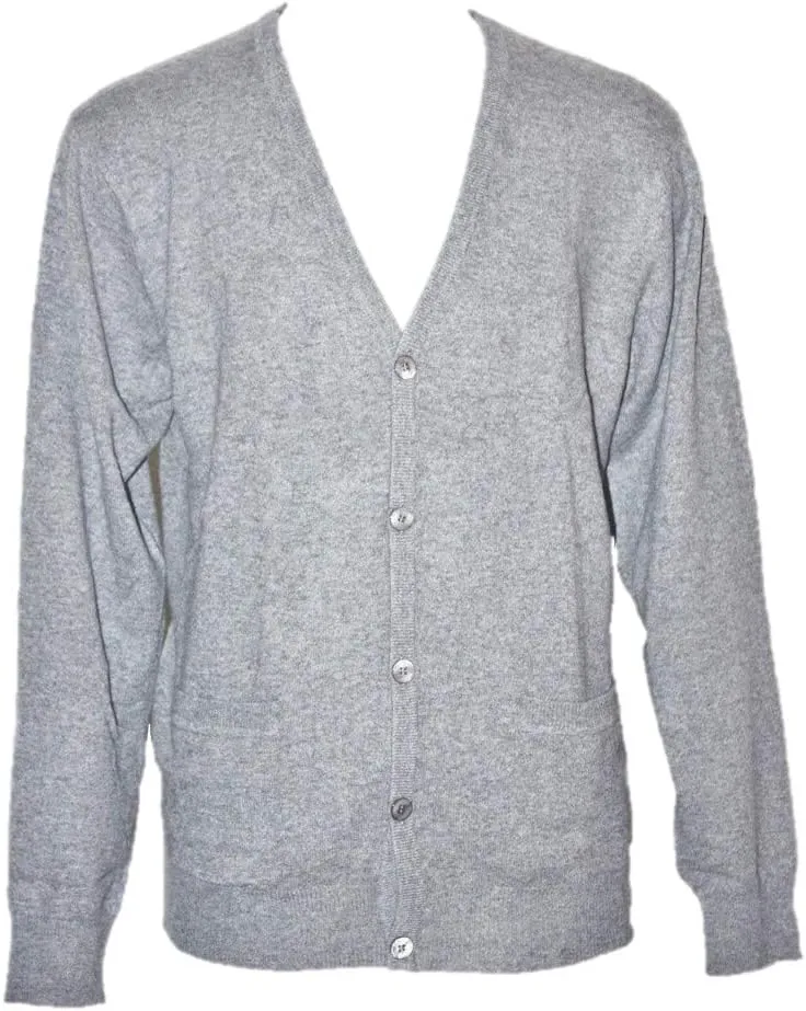 Shephe Men's Cardigan Button Closure Cashmere Sweater