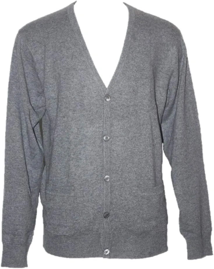 Shephe Men's Cardigan Button Closure Cashmere Sweater
