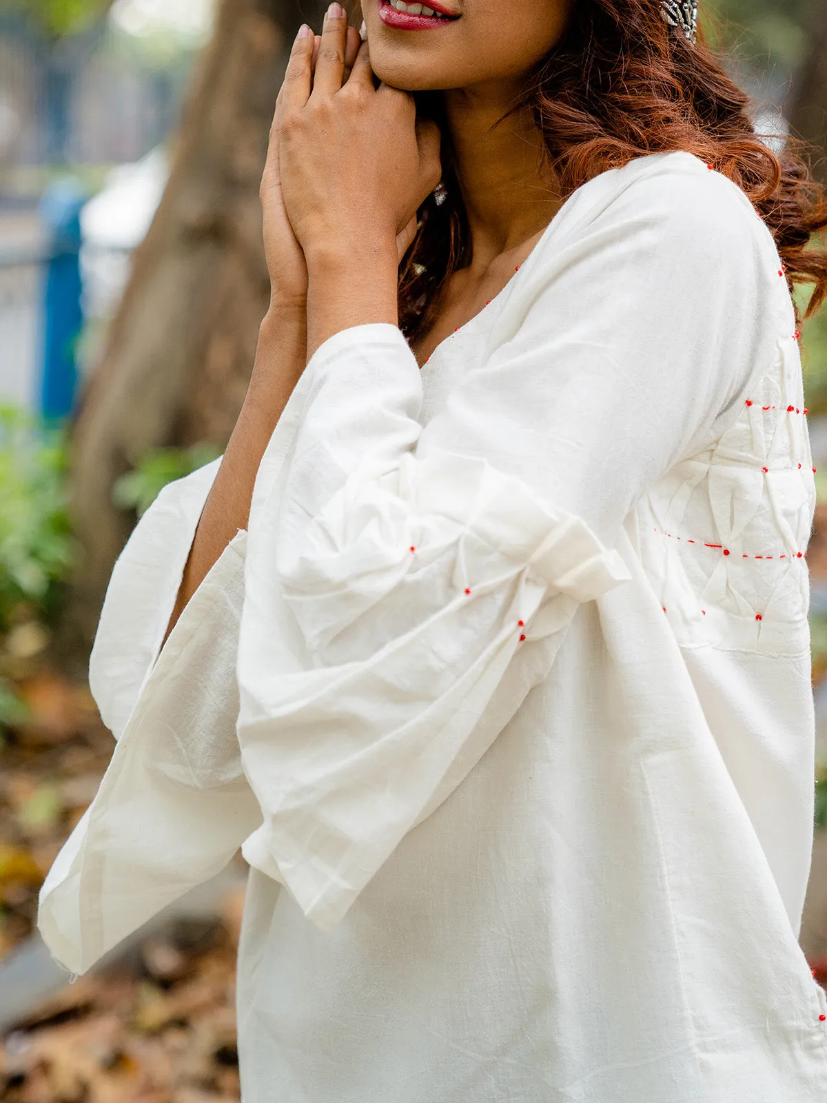 Shvet Convertible Dress White
