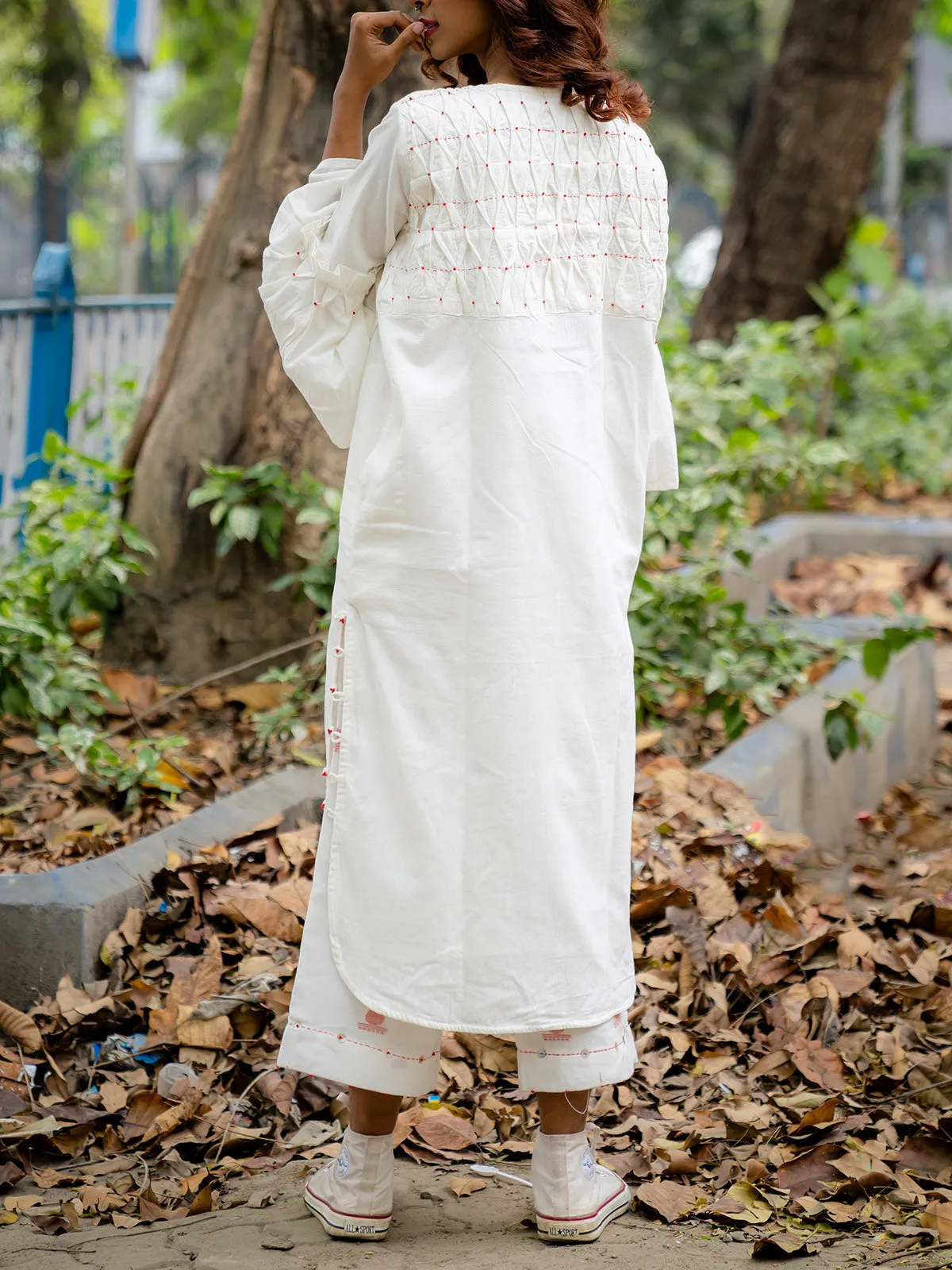Shvet Convertible Dress White
