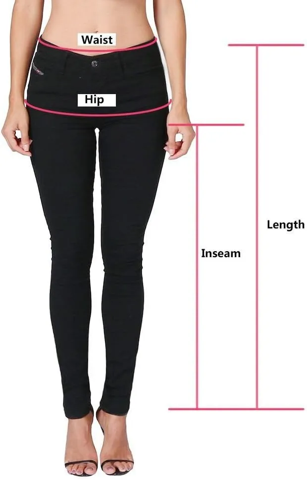 Skinny Jeans for Women Pants Waisted Trousers Jeans Lace Poket Denim Women's Jeans Skinny Jeans for Women Black