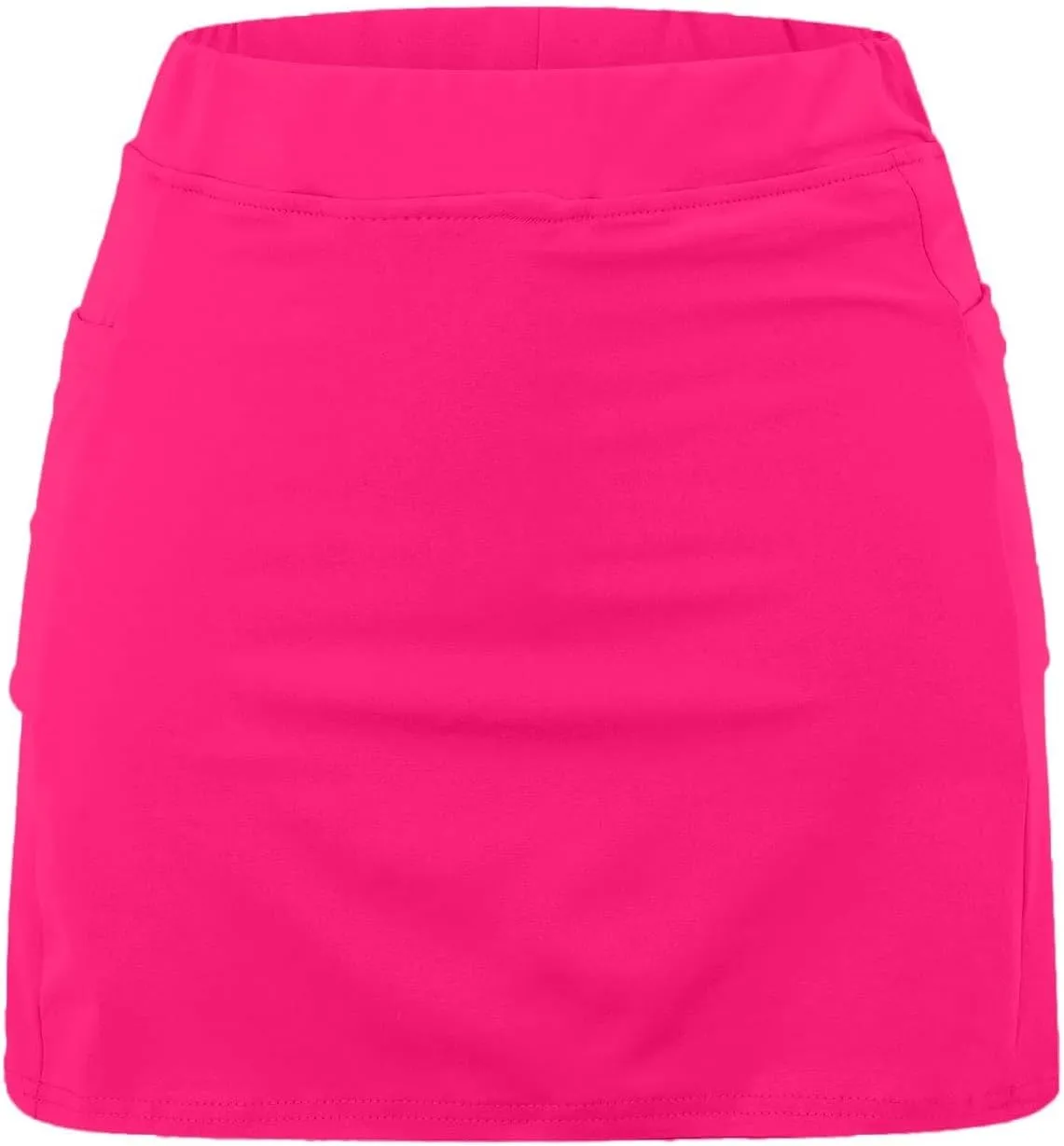 Skorts for Women with Pockets High Waist Tummy Control Yoga Shorts Casual Athletic Tennis Mini Skirt with Shorts Underneath