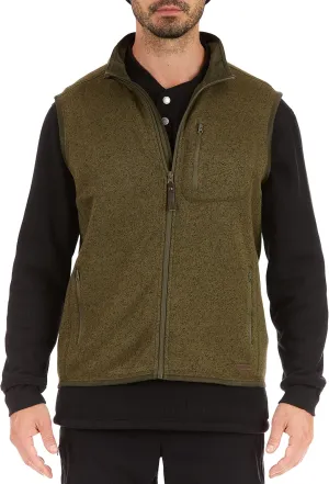 Smith's Workwear Men's Full Zip Sweater Fleece Vest