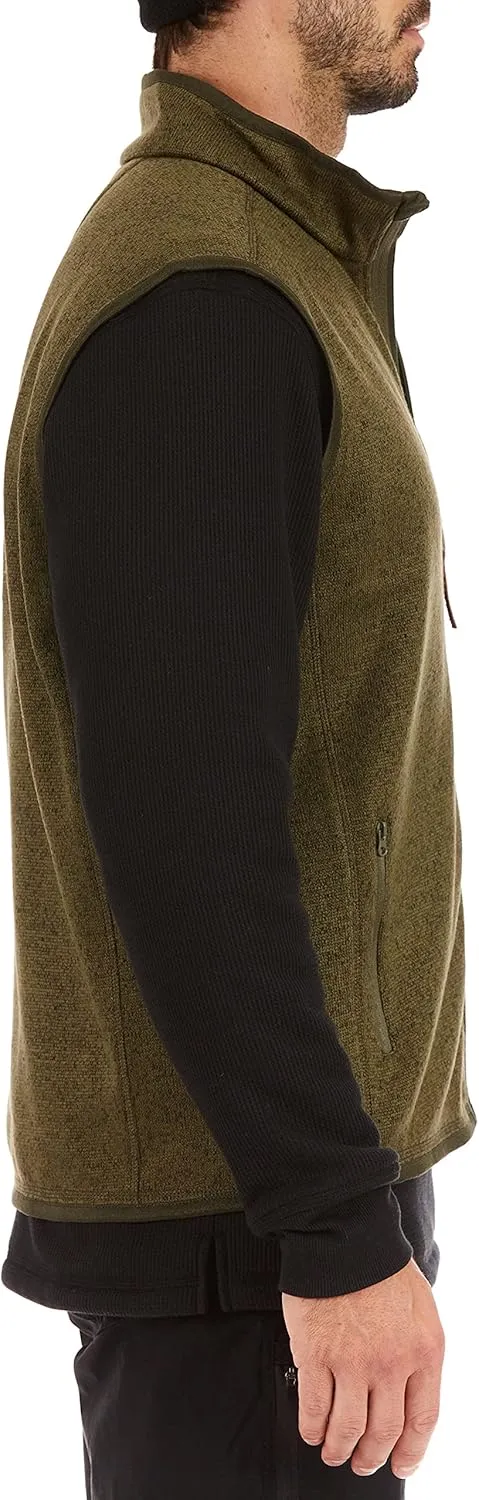Smith's Workwear Men's Full Zip Sweater Fleece Vest