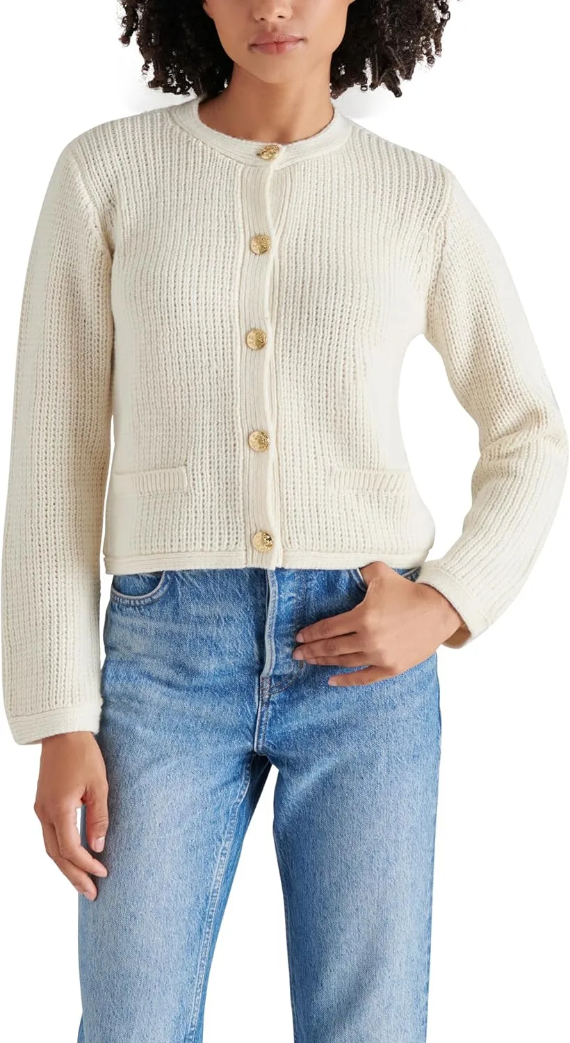 Steve Madden Apparel Women's Fantino Sweater Jacket