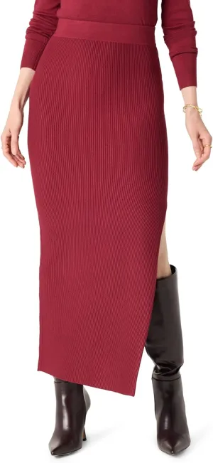 The Drop Women's Tyler Ribbed Sweater Skirt