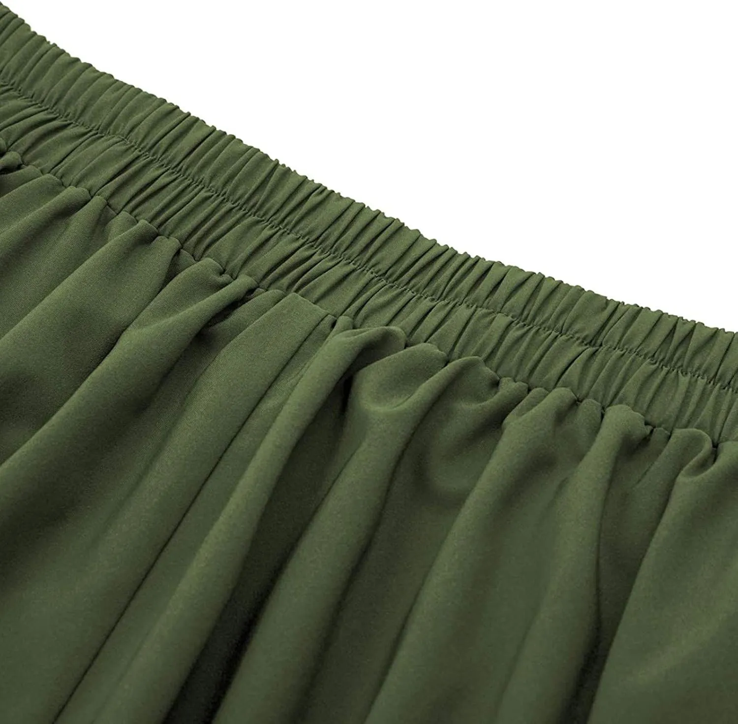 Uillui Womens Gothic Pleated Skirt Vintage 50s Midi Skirt Below the Knee High Waist Button Front Party Casual Flared Skirt