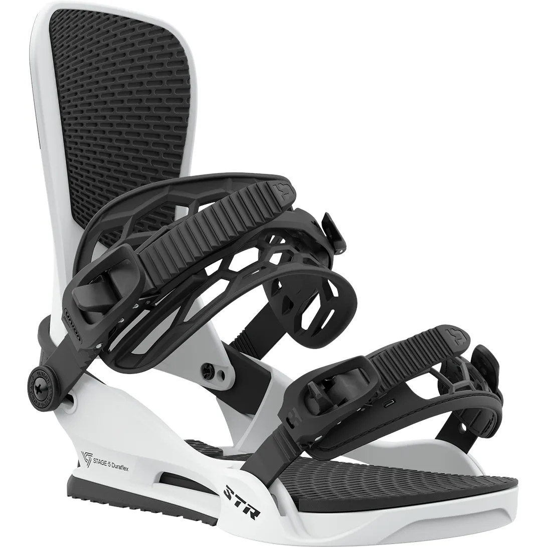 Union STR Snowboard Bindings Mens 2024 White