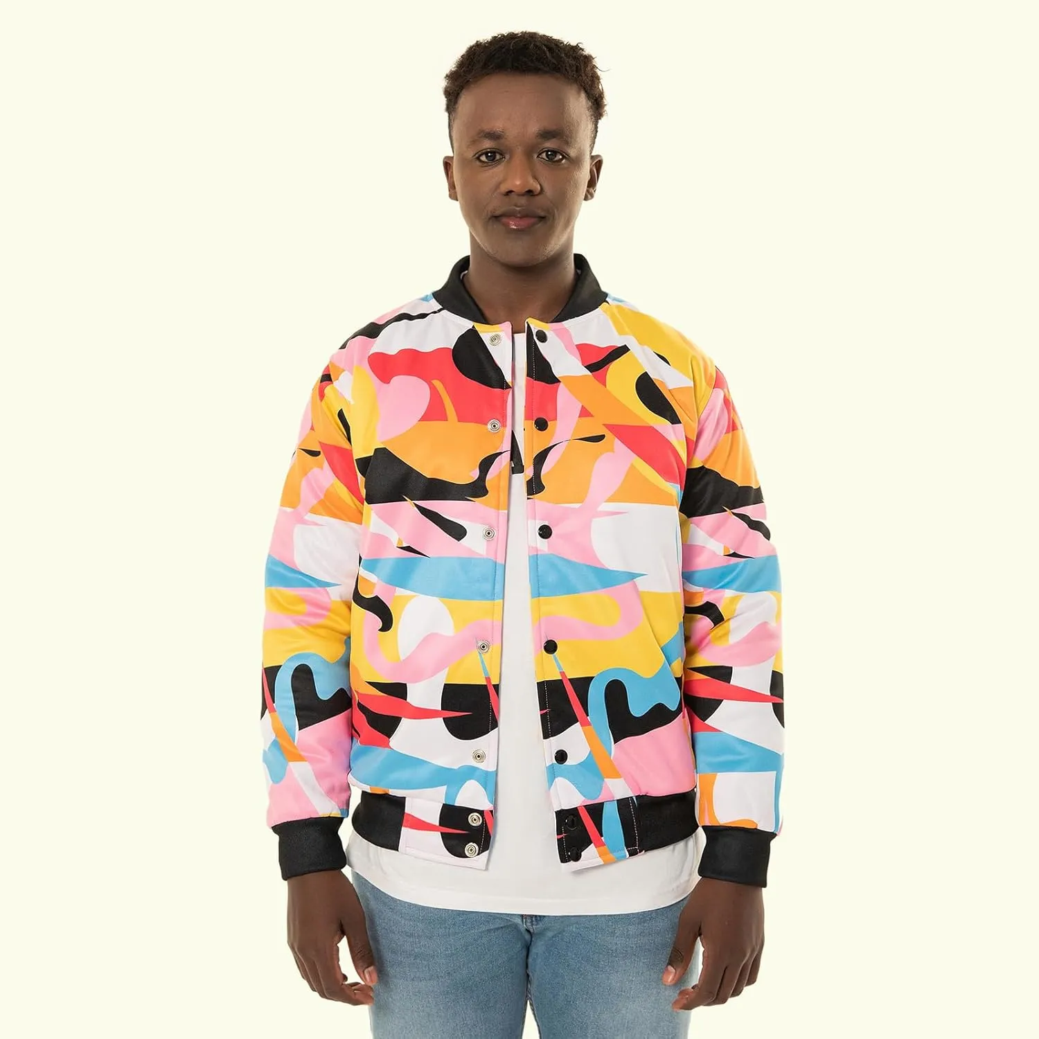 Varsity Jacket Men/Unisex Letterman Jacket | College Baseball High School Bomber Wool/Fleece/Leather Jacket