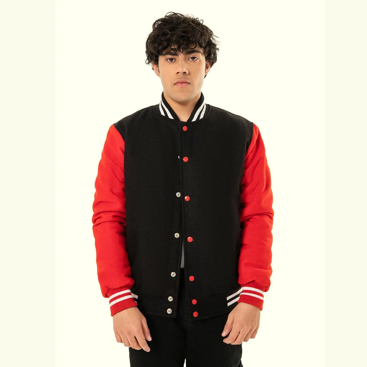 Varsity Jacket Men/Unisex Letterman Jacket | College Baseball High School Bomber Wool/Fleece/Leather Jacket