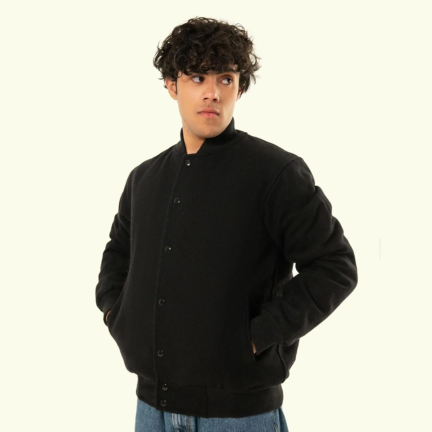 Varsity Jacket Men/Unisex Letterman Jacket | College Baseball High School Bomber Wool/Fleece/Leather Jacket