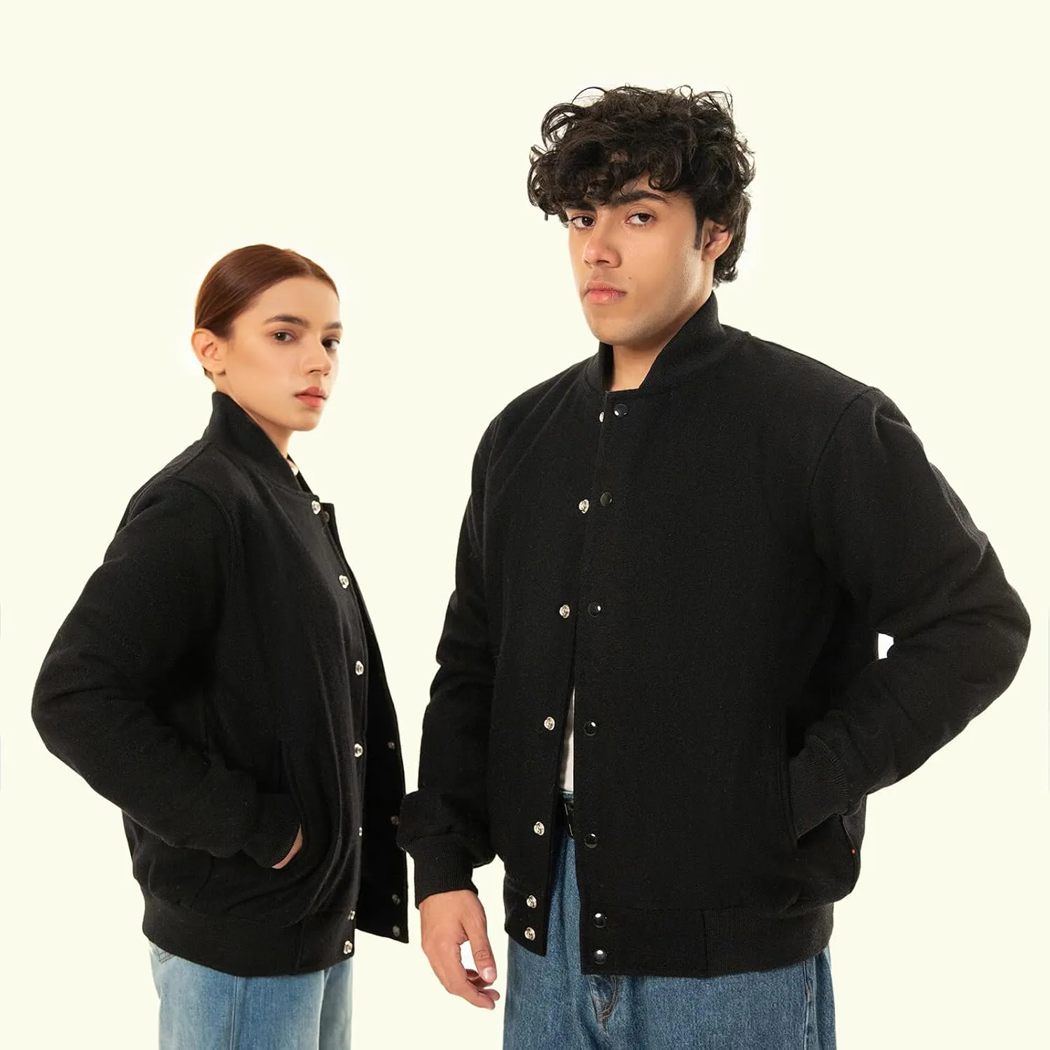 Varsity Jacket Men/Unisex Letterman Jacket | College Baseball High School Bomber Wool/Fleece/Leather Jacket
