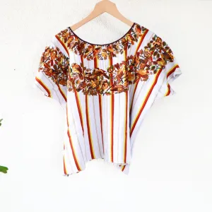 Vintage Huipil Top - Santiago Atitlan