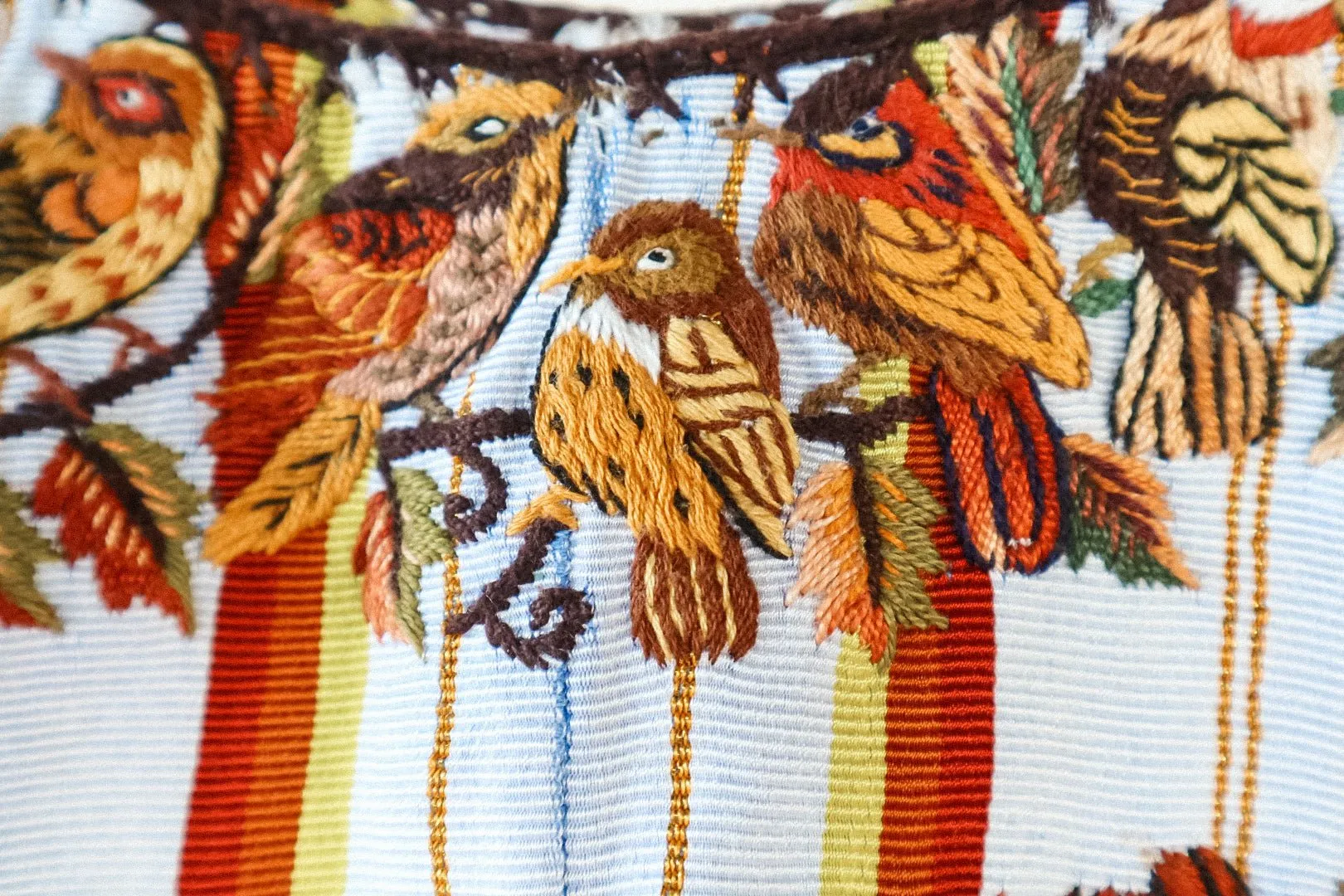 Vintage Huipil Top - Santiago Atitlan