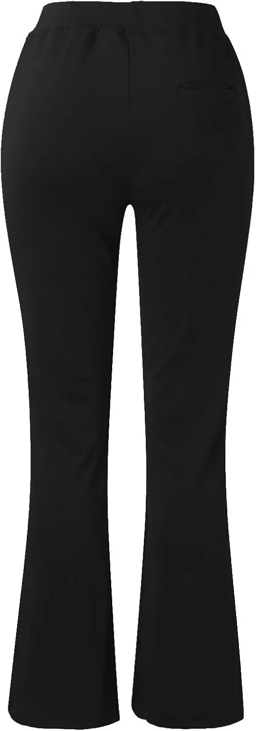 Womans Dress Pants Formal Work Trousers High Waist Slim Fit Casual Yoga Pants Stretchy Skinny Business Office Pant