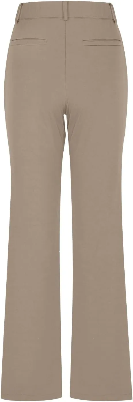 Womens Bootcut Dress Pants Business Casual Work Pants with Pockets High Waist Stretchy Trousers Office Slacks