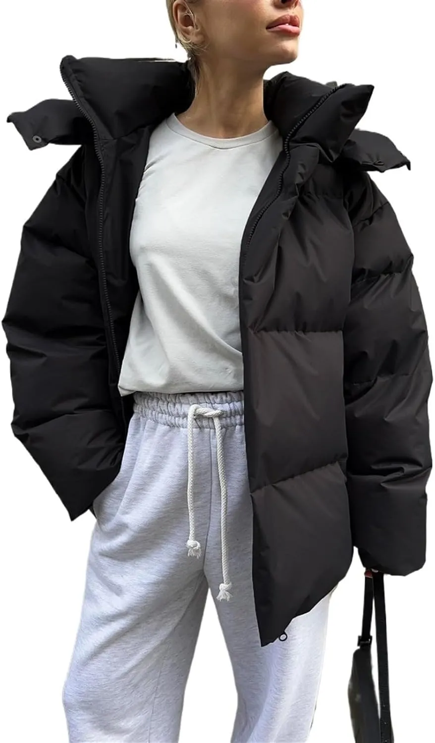Women's Cotton Padded Jacket Coat Autumn And Winter Jacket Loose Cotton Padded Jacket Loose Coat Top