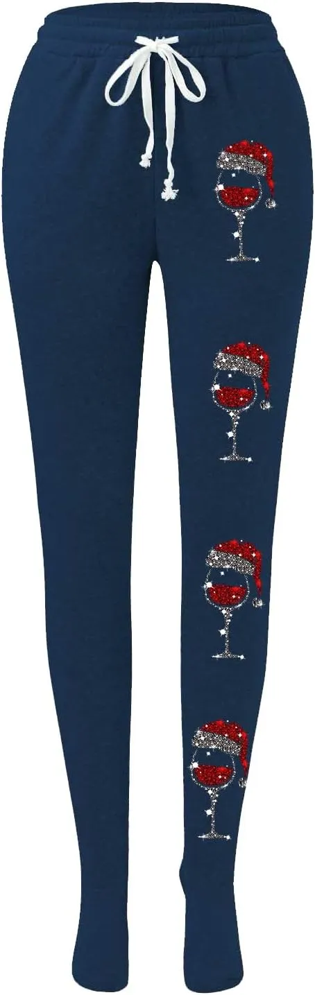 Women's Sweatpants Petite Length Pockets Pants Casual Workout Athletic Joggers Drawstring Waist Sweat Pants