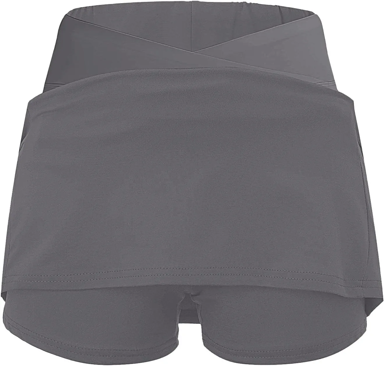 Womens Tennis Skirt with Shorts High Waisted Athletic Golf Shorts Trendy Flowy Workout Golf Skorts Mini Skirts