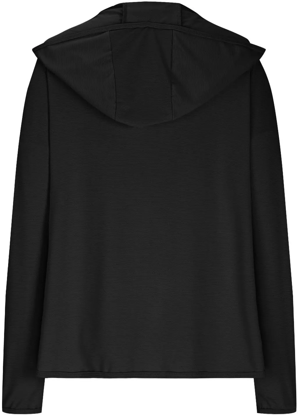 Womens Zip Up Hoodie Sun Protection Long Shirt Plus Size Oversized Ribbed Breathable Jacket with Pocket Hiking Outdoor