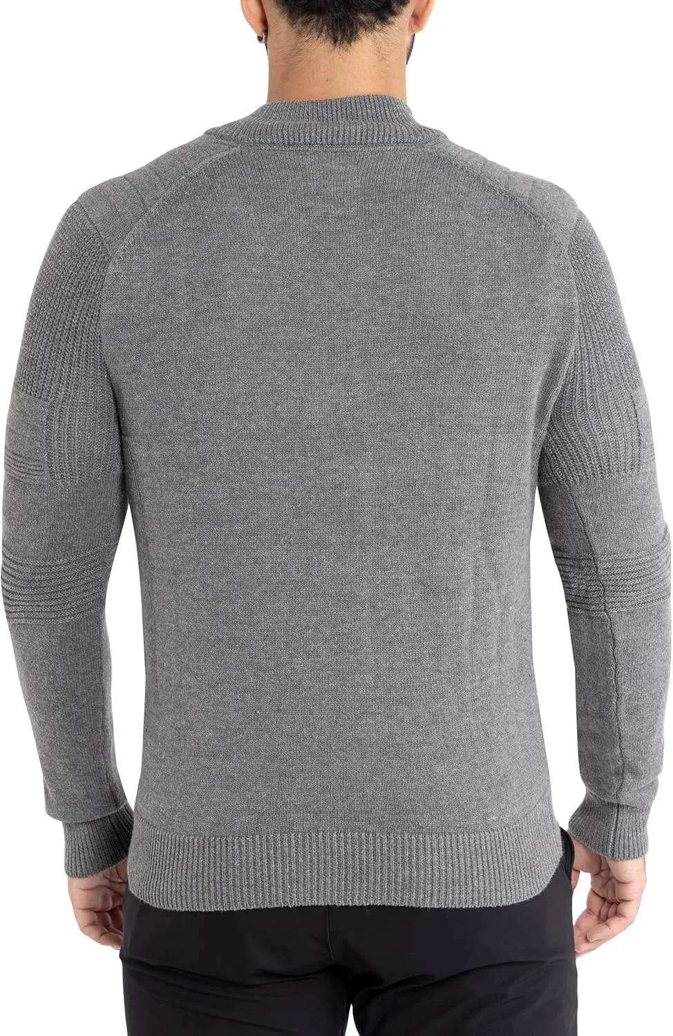 X RAY Mens Zip Up Cardigan Sweater for Men, Full Zip Slim Fit Knit Jacket for Spring (Big and Tall),