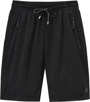 Ymosrh Men's Shorts Summer Casual Thin Fast-Drying Beach Trousers Casual Sports Short Pants Shorts, L-8XL
