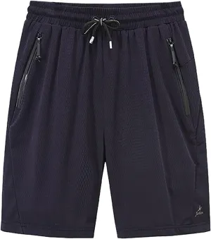 Ymosrh Men's Shorts Summer Casual Thin Fast-Drying Beach Trousers Casual Sports Short Pants Shorts, L-8XL