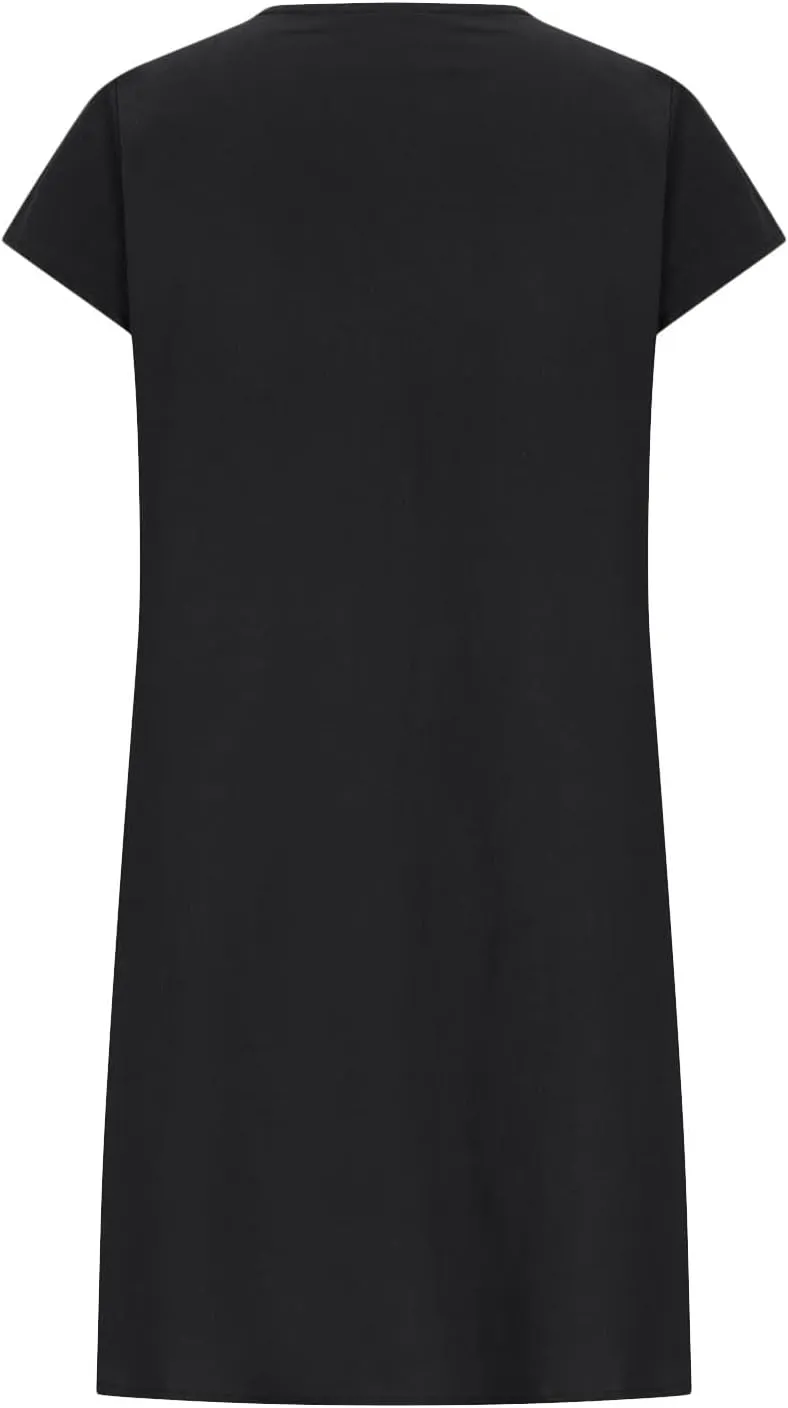 ZDRZK Midi Dresses for Women 2024 Casual Cotton Linen Summer Plus Size Sundresses Beach Vacation Loose Fit Flowy Dress